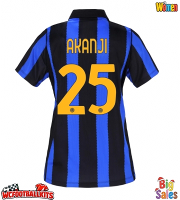 Inter Milan Manuel Akanji #25 Replica Home Stadium Shirt for Women 2026-27 Short Sleeve